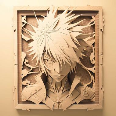 3D модель D.Gray man Кацура Хошіно (STL)